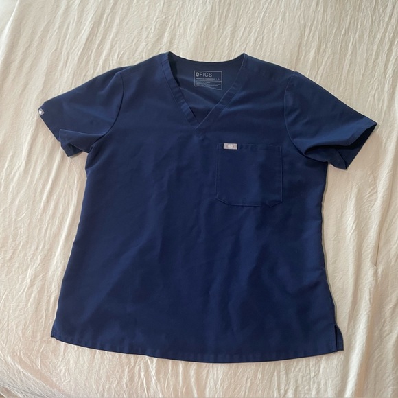 Figs Women's Navy scrub set - Picture 2 of 6